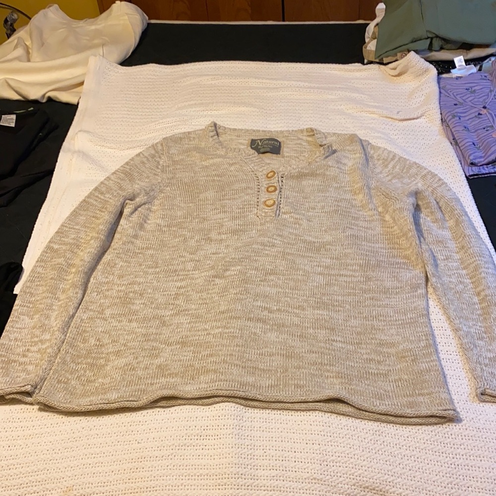 Natural Reflections sweater extra large
